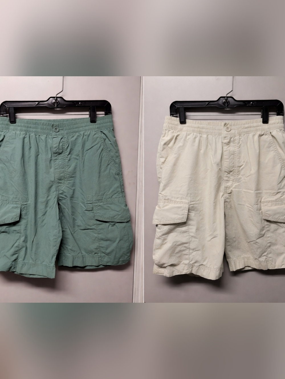 Two size 32 cargo shorts